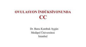 Ovulasyon İndüksiyonunda Klomifen Sitrat, İstanbul TJOD, Nisan 2013, İstanbul 2