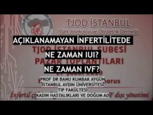 Açıklanamayan İnfertilitede Ne Zaman IUI? Ne Zaman IVF?, TJOD İstanbul, Şubat 2019 3