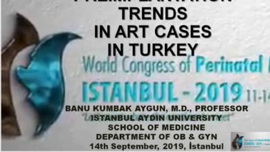 Preimplantation Trends in ART Cases in Turkey World Congress of Perinatal Medicine   September 2019, İstanbul