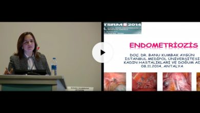 Endometriozis, 6. Ulusal Üreme Endokrinolojisi Ve İnfertilite Kongresi, TSRM Kasım 2014, Antalya